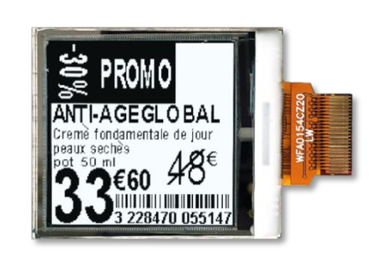 1.54 inch E-Paper black/white 1.54 inch E-Paper black/white